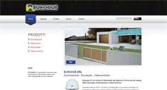 Desktop Screenshot of euroduesrl.com
